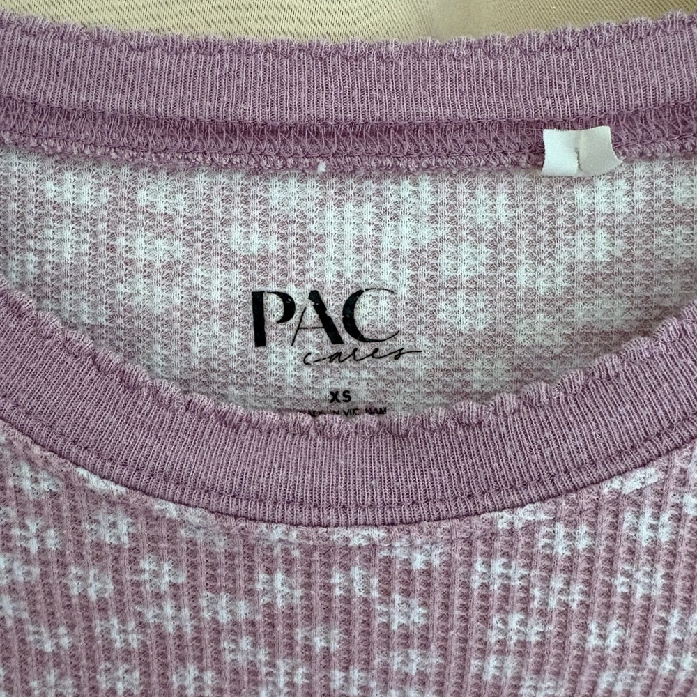 PacSun Waffle Long Sleeve - Picture 2 of 2